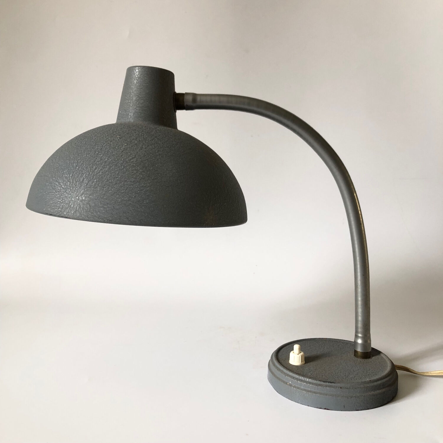 Lampe articulée vintage couleur bleu gris
