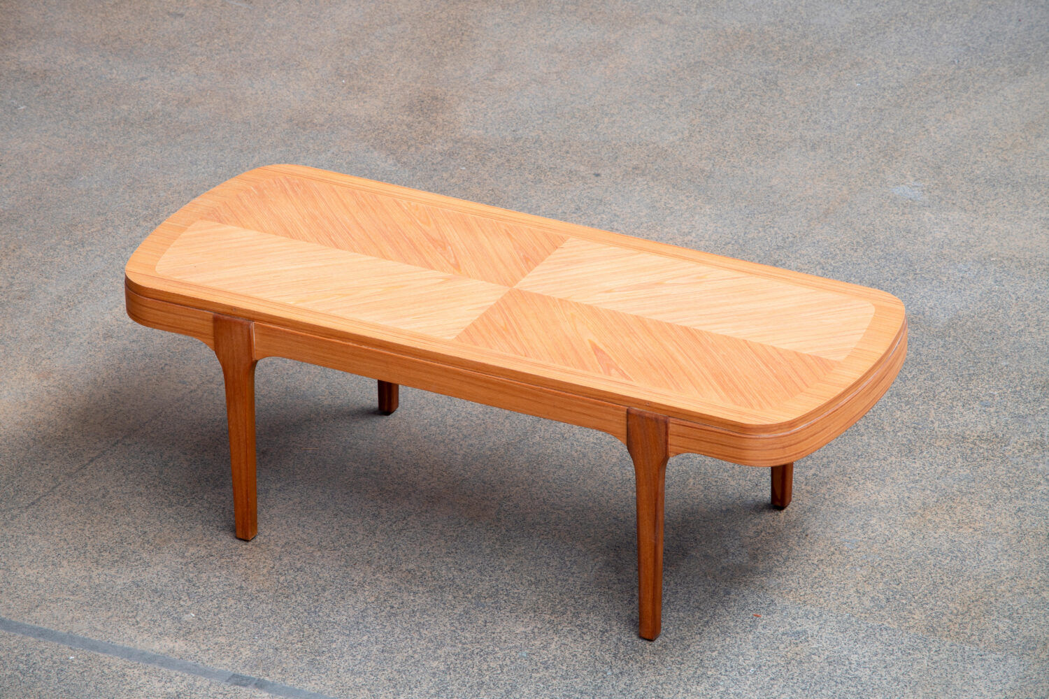 Table basse scandinave vintage 1960