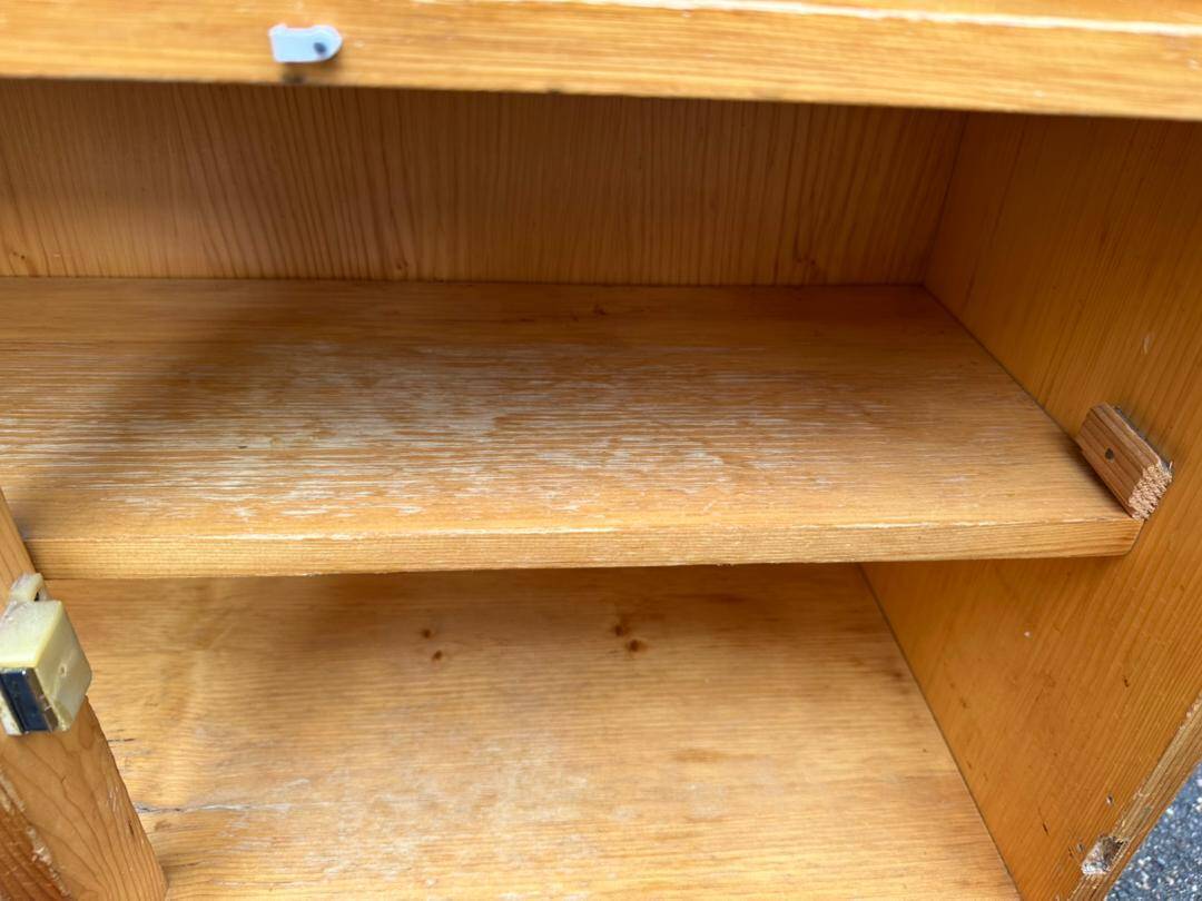 Vintage Scandinavian shelf from the 1980s.