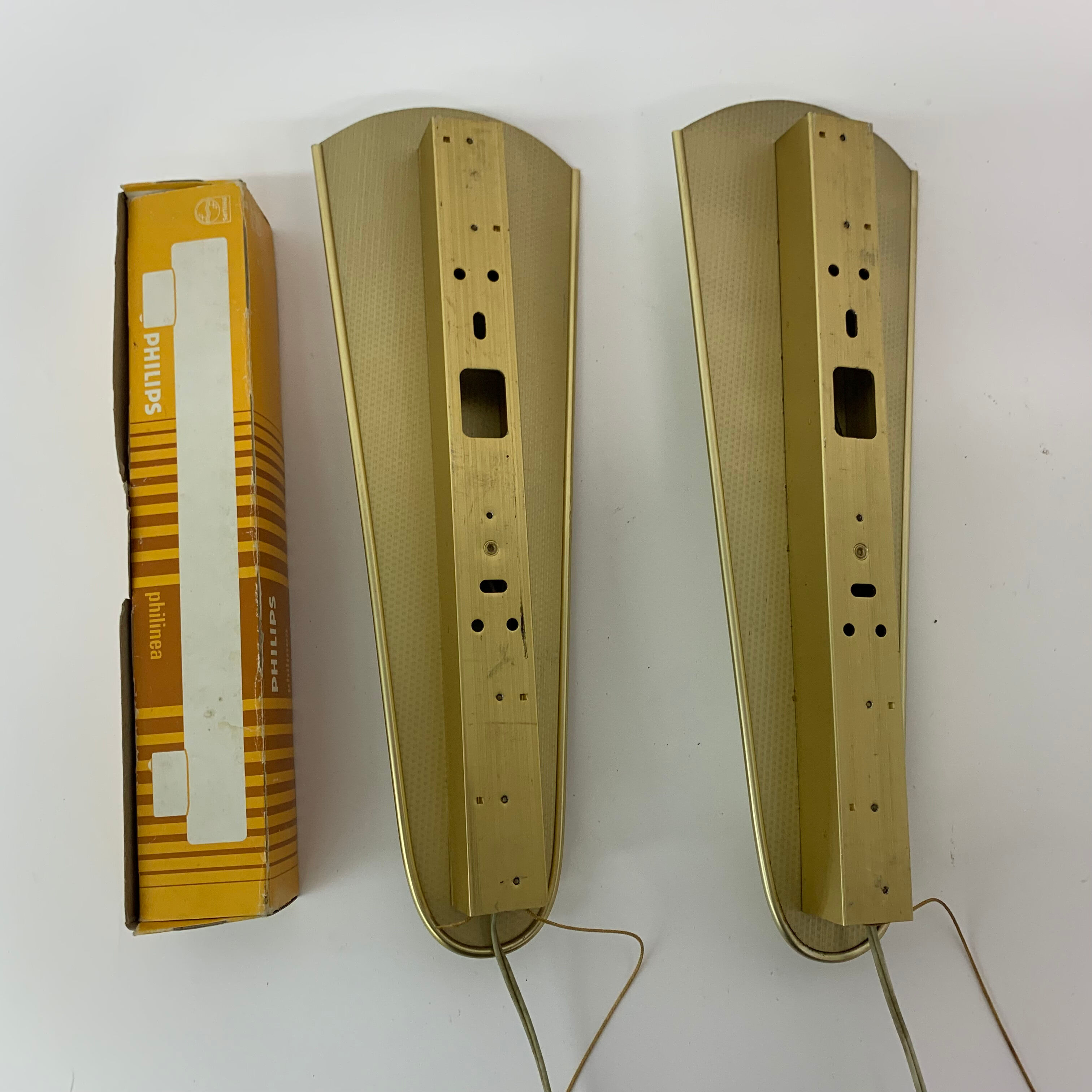 Mid-century set of 2 wall lamps, 1950’s