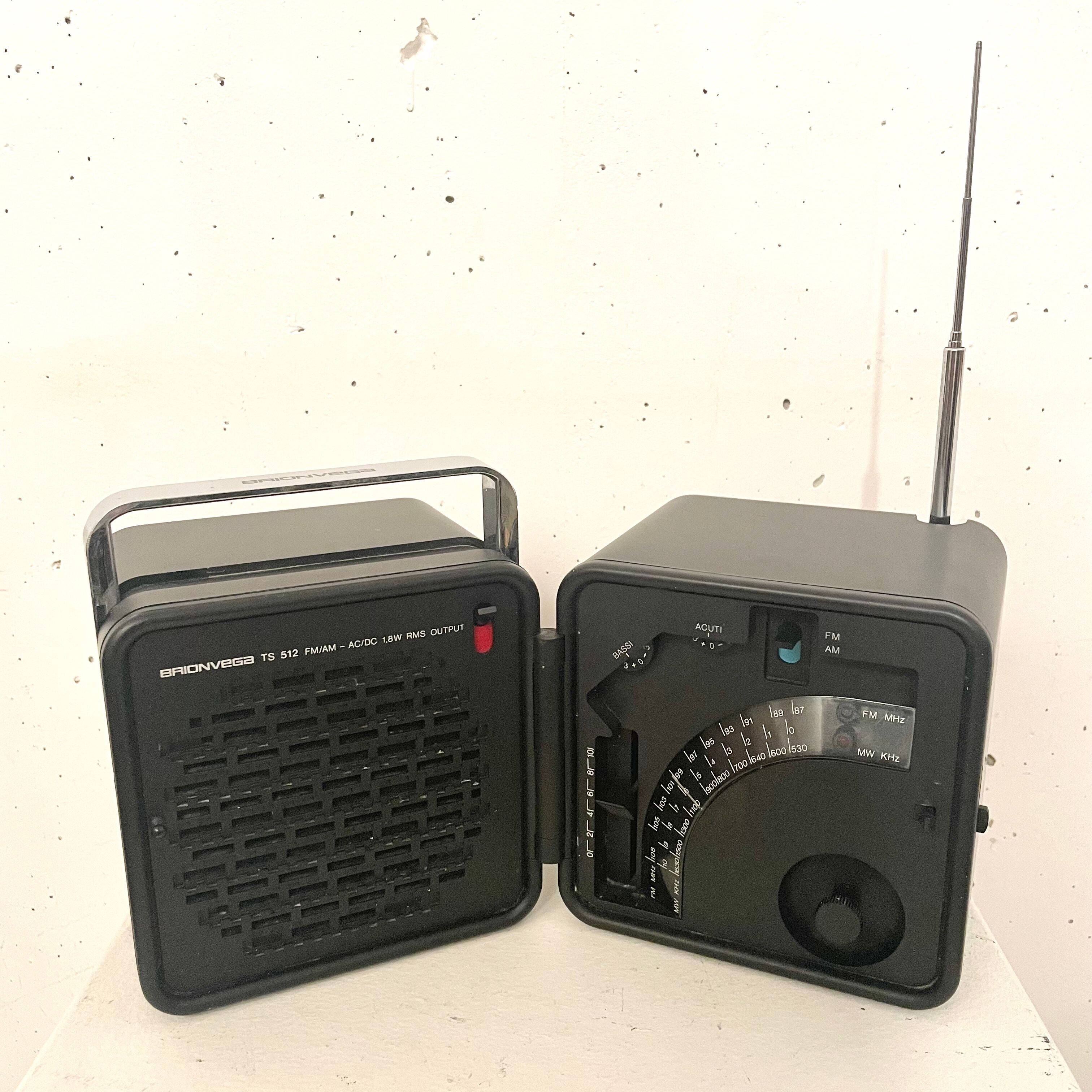 Radio Brionvega TS 512, Marco Zanuso and Richard Sapper, 90-2000s