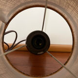 Vintage turned foot lamp