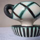 Ceramic candleholder