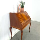Secrétaire en placage de noyer de Suède, bureau