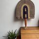 4 raffia fans