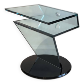 Reflex angelo – somptueux meuble tv verre ''jazz'' signé reflex angelo made