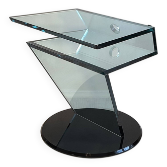 Reflex angelo – somptueux meuble tv verre ''jazz'' signé reflex angelo made