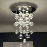 Ether suspension in murano glass, designed by Patrick Jouin