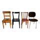 Lot de 4 chaises dépareillées