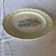 Italian decorative plate "Tre Ci" - naive village & birds décor