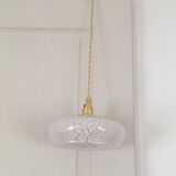 White Clichy glass pendant lamp