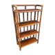 Vintage bamboo rattan shelf