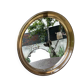 Miroir rond en plexiglas fumé - GILAC n°1813 - Vintage 1970