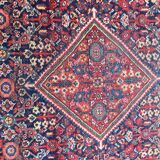 Tapis ancien persan de Mahal fait main 126x197 cm
