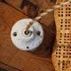 Rattan flower suspension