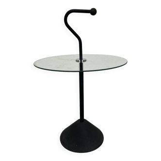 Postmodern side table design Carlo Bimbi 80s