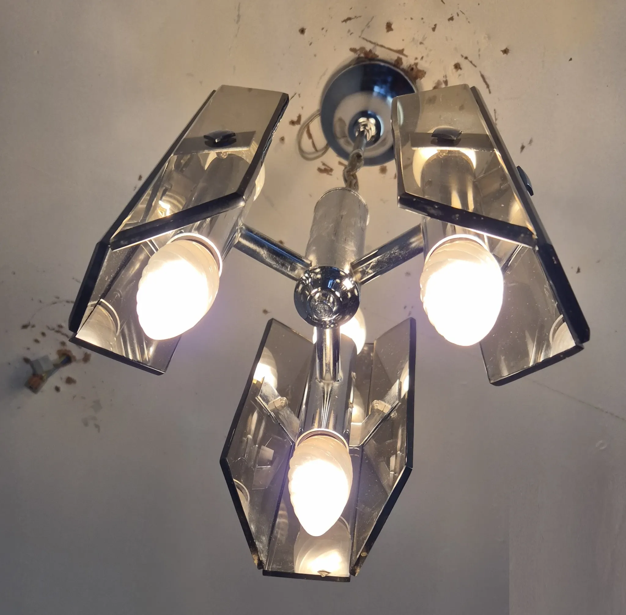 Lustre Veca for Fontana Arte 1970s