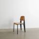 Chaise Standard Metropole Jean Prouvé vintage française des années 1950