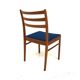 Set de 4 chaises scandinave en teck, Valdemarksvik, Suède, 1960