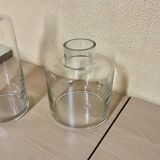 Paire de vases en verre Design