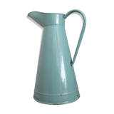 Grand broc in metal emaillé