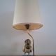 Vintage woodcock lamp by Elli Malevolti for Artiflex, designer lighting