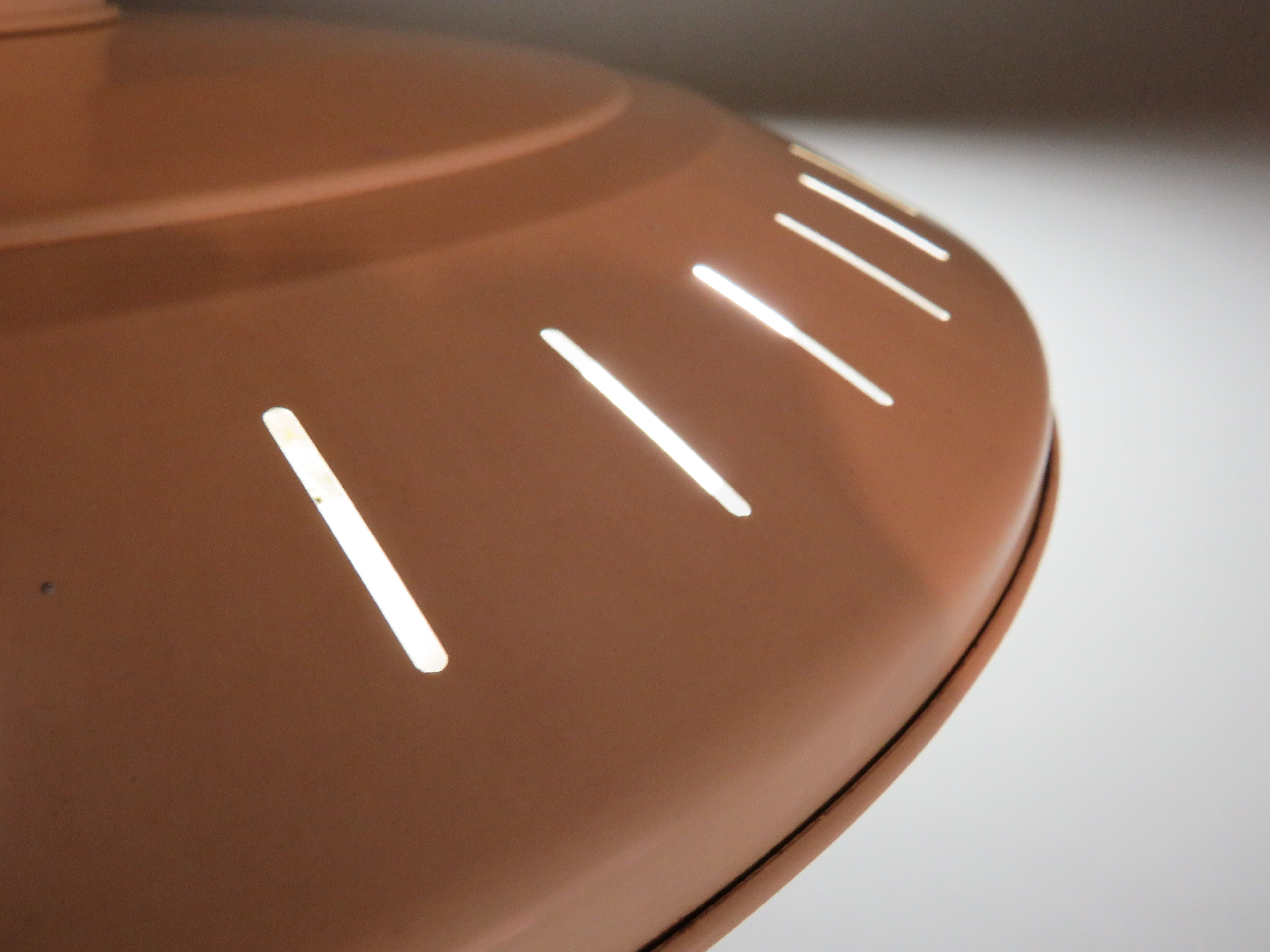 Vintage suspension lamp, Van Haute Belgium 1960