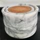 Vintage marble coaster set