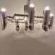Space Age Multi Lights Ceiling Lamp in the Style of Stilnovo, Italy 1970's