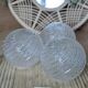 Set of 3 antique globes (L-0238)