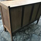 Massive teak sideboard