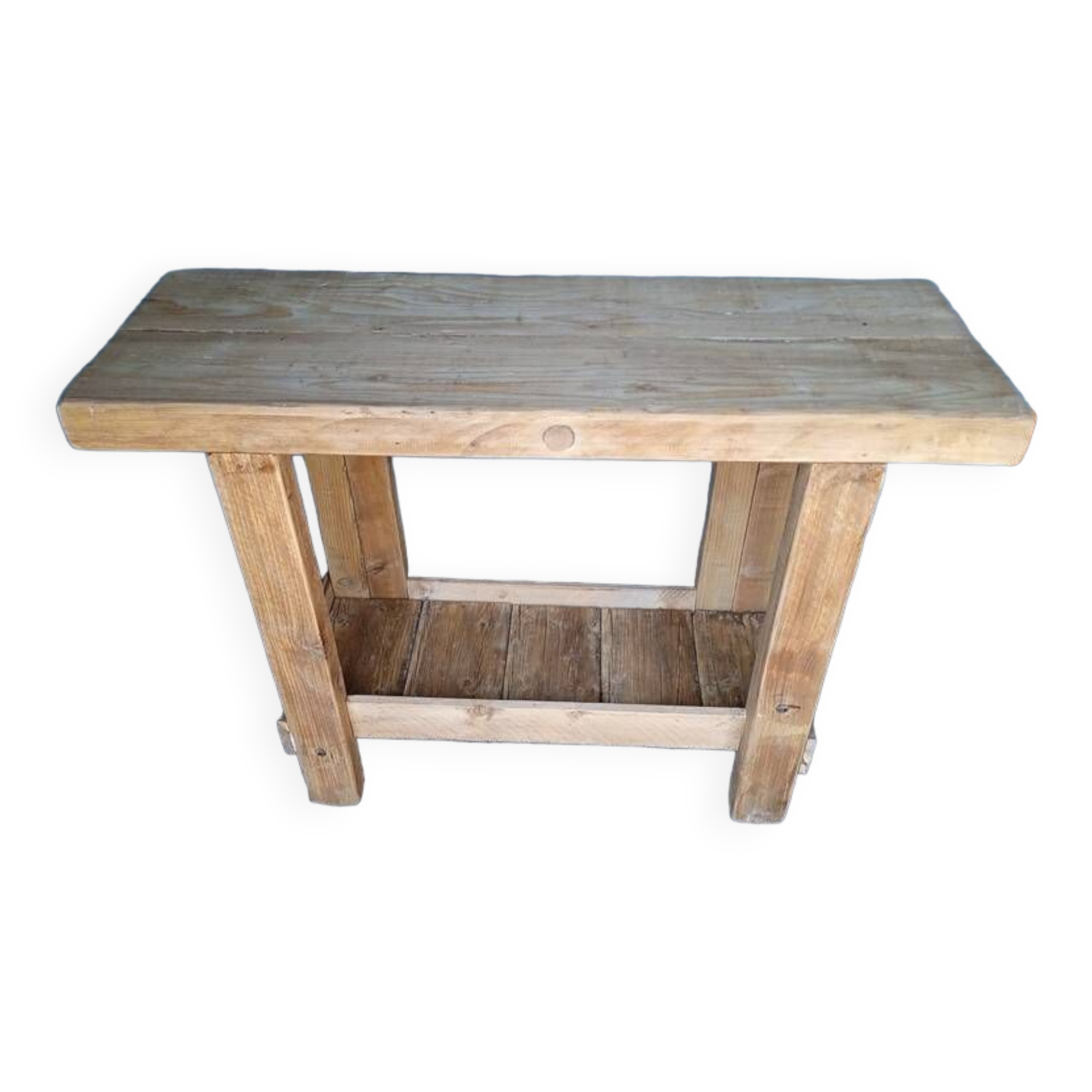 Workbench 120cm old solid wood