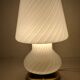 Murano glass table lamp. Italy, 1980s.