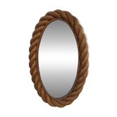Oval mirror Audoux and Minet