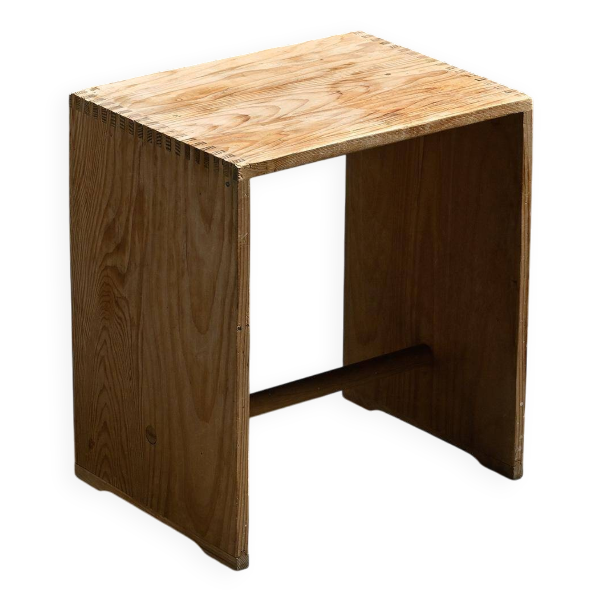 Limited edition signed Ulm stool by Max Bill, Wohnbedarf, 1992