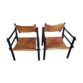 Pair of safari chairs