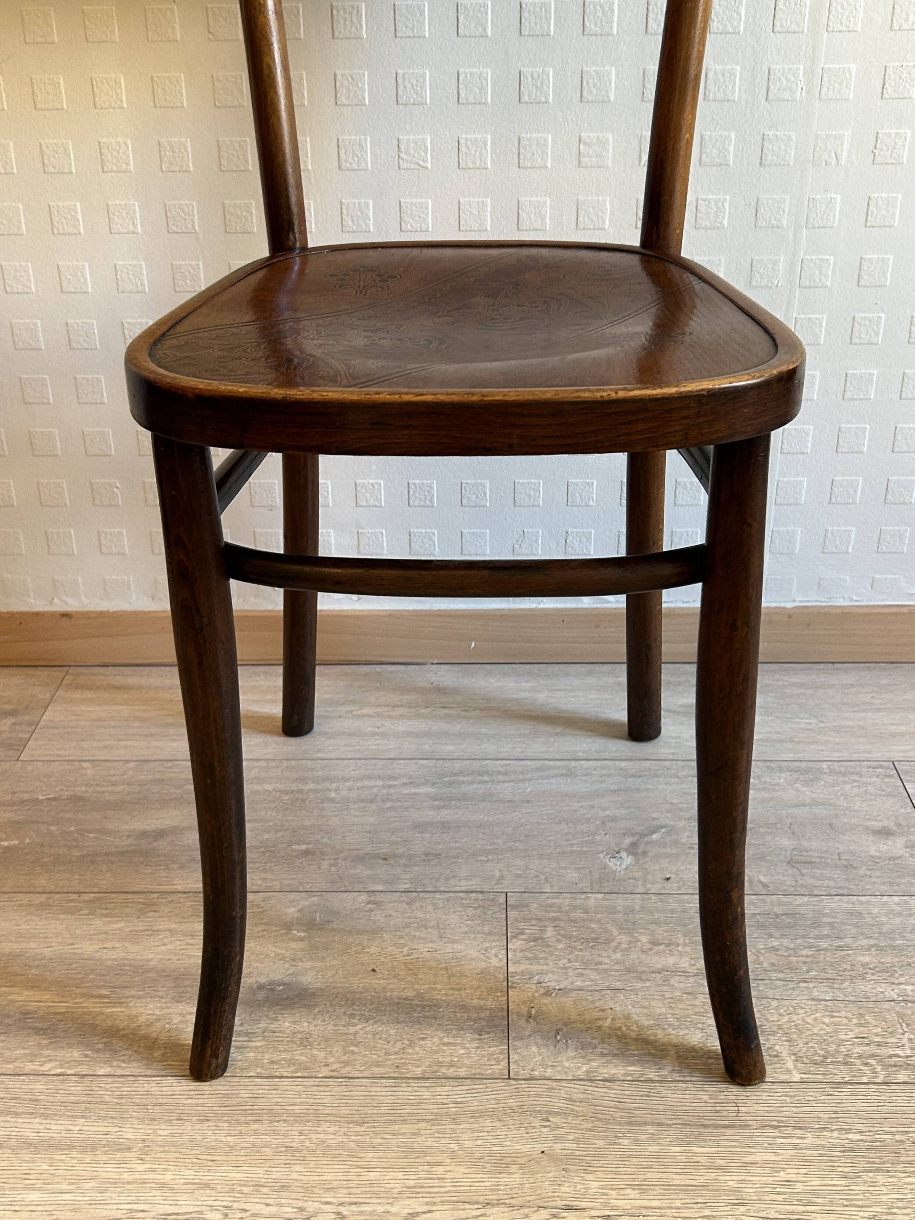 4 antique chairs by Jacob & Josef Kohn – Vienna – Art Nouveau period