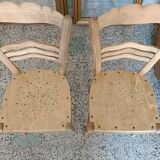 Renovated wooden chair