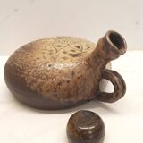 Beige sandstone vase from the 50s