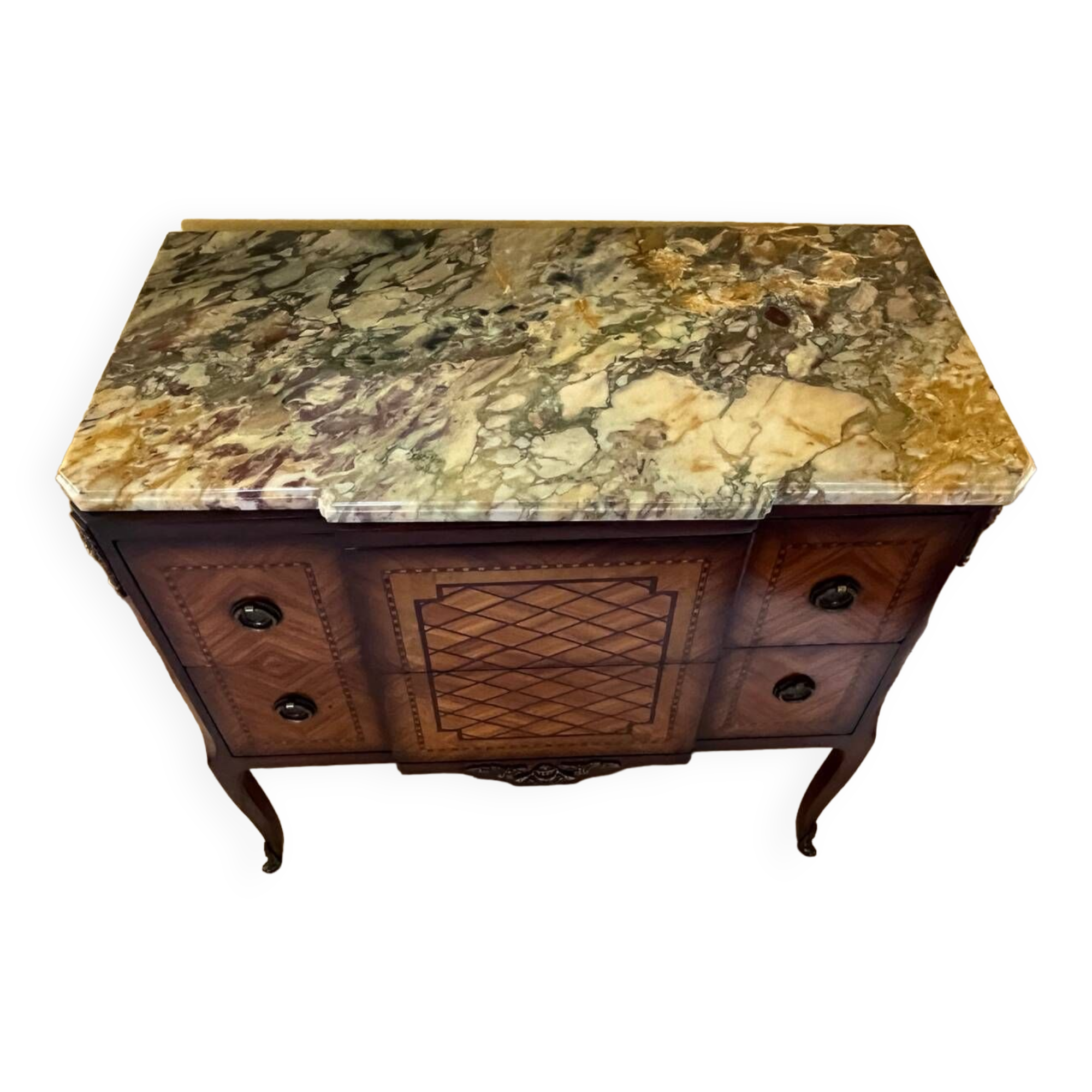 Small piece of furniture with marble top