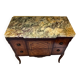 Small piece of furniture with marble top