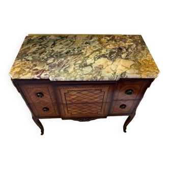 Small piece of furniture with marble top