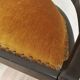 Vintage Art Nouveau Bentwood Bench: Cushioned 1950s Seating