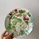 Trio of St Clement dessert plates in 19th century slip