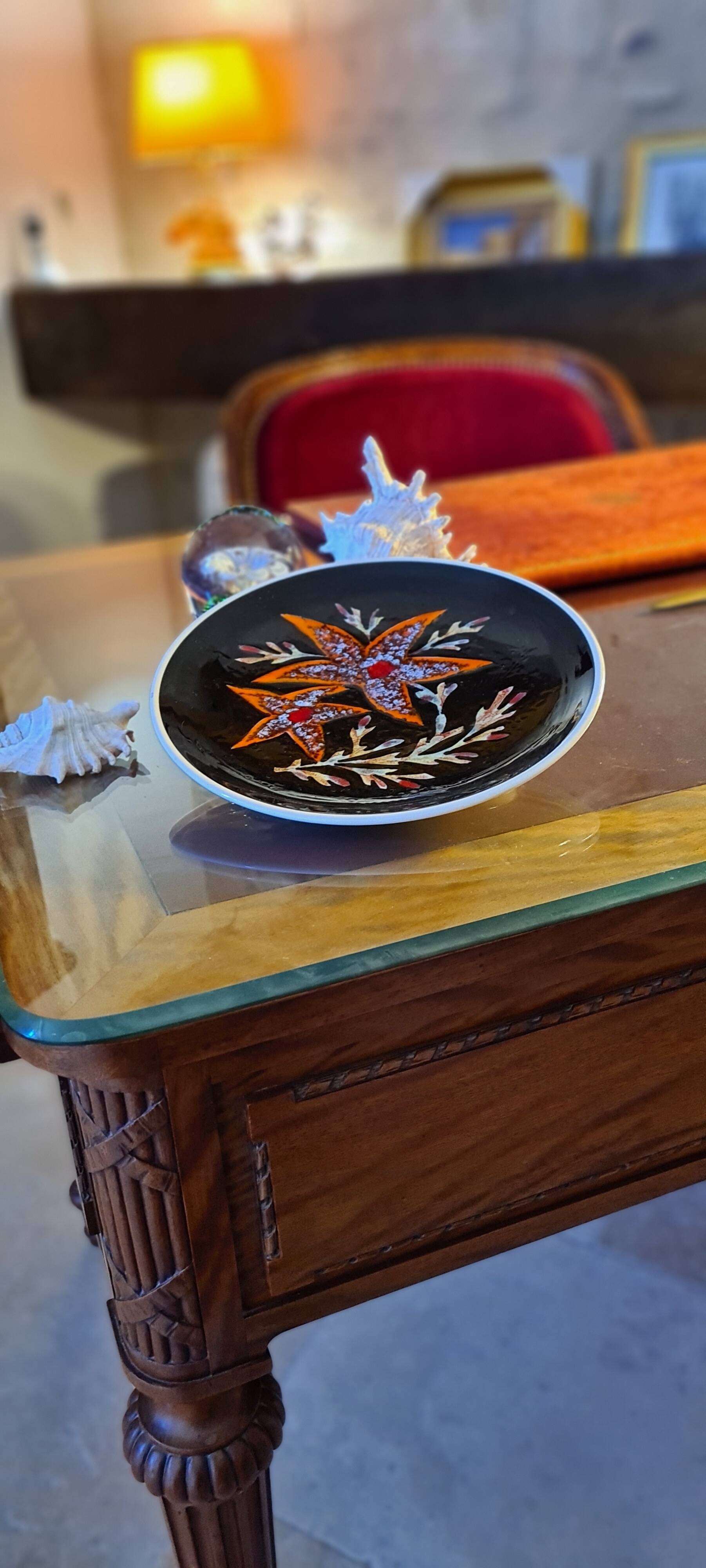 Ceramic starfish dish