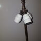 Lampadaire en céramique avec abat jour , Jacques Molin