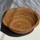 Handcrafted Indonesian rattan flower-shaped basket D26 H8