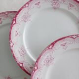 Set of 7 iron earth plates Onnaing Narcisses