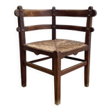 Vintage corner armchair