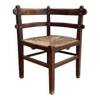 Fauteuil d’angle vintage